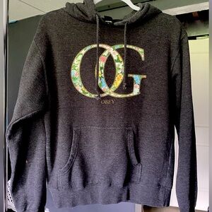 Obey floral OG hoodie